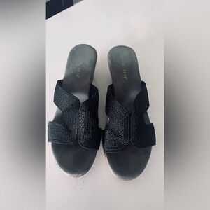 David Tate Vibe wedge sandals size 10M